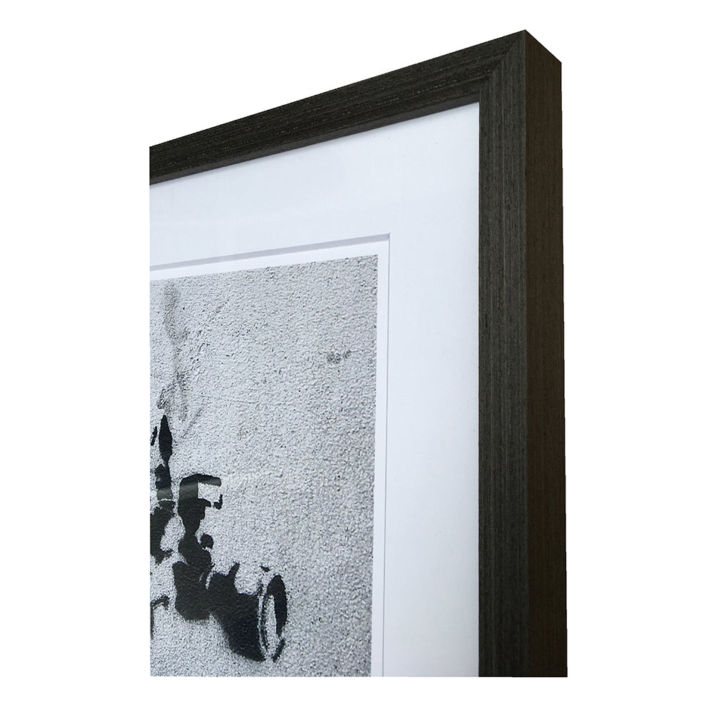 バンクシー「パパラッチ」【絵画】