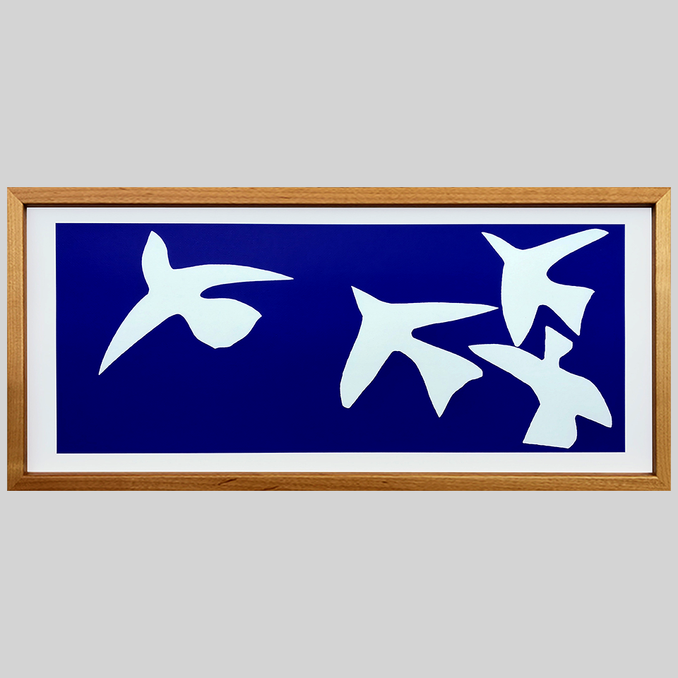 マティス『飛翔〈Les oiseaux〉』【絵画】SilkScreen【絵画】