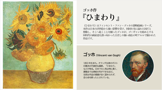 ゴッホ「ひまわり」【絵画】
