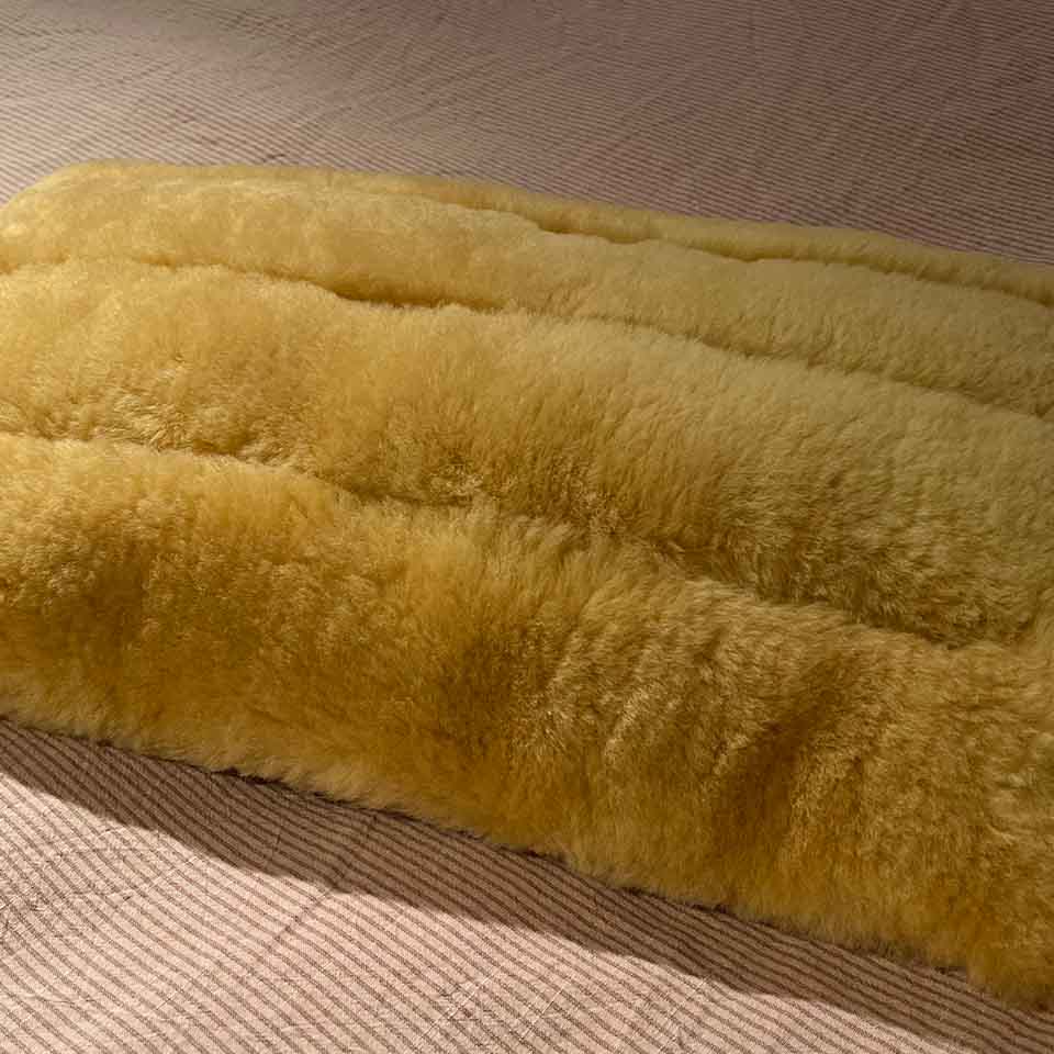 天然高級羊毛枕「ムートンまくら」