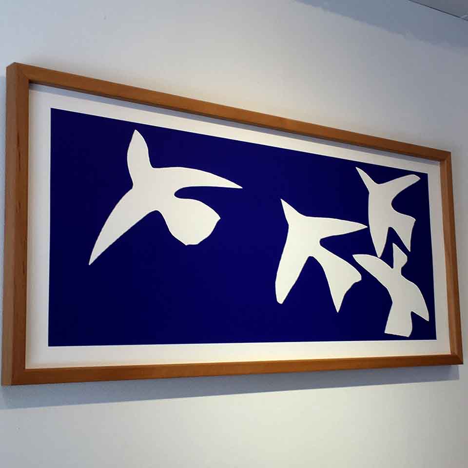 マティス『飛翔〈Les oiseaux〉』【絵画】SilkScreen【絵画】