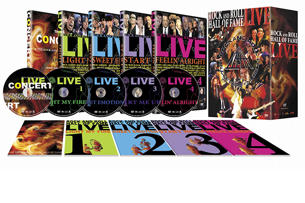 ロックの殿堂 伝説のライブ映像【DVD】