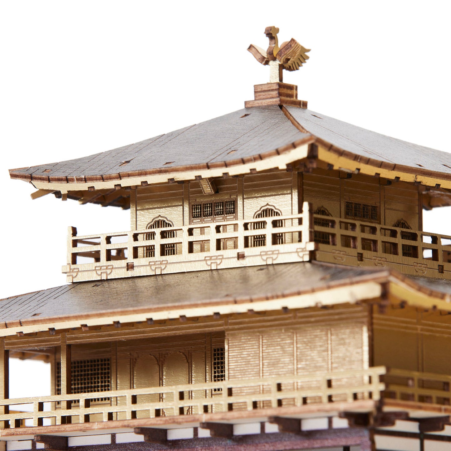 木製立体パズル「金閣寺」カラーVer