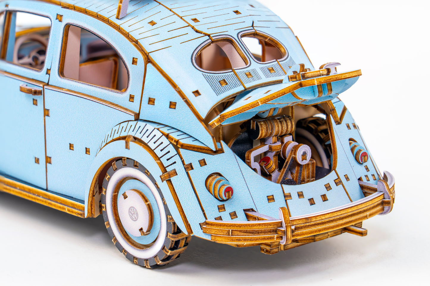 木製立体パズル VW1949年式 ビートル (タイプ1)