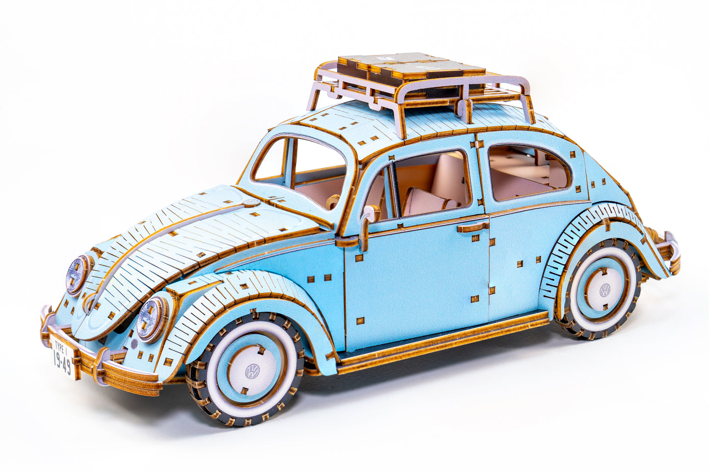 木製立体パズル VW1949年式 ビートル (タイプ1)