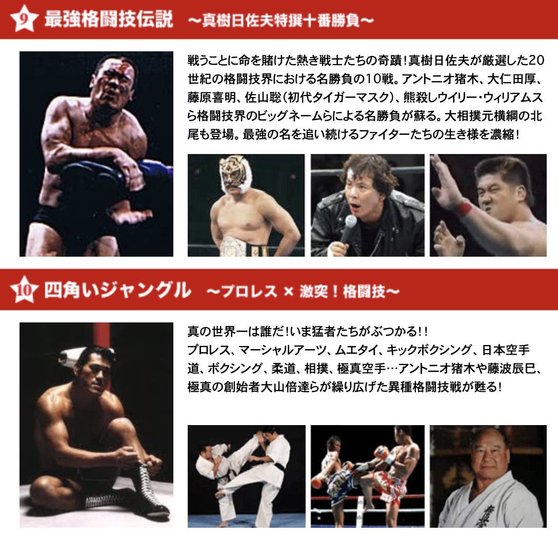 伝説のプロレス大全集【DVD】