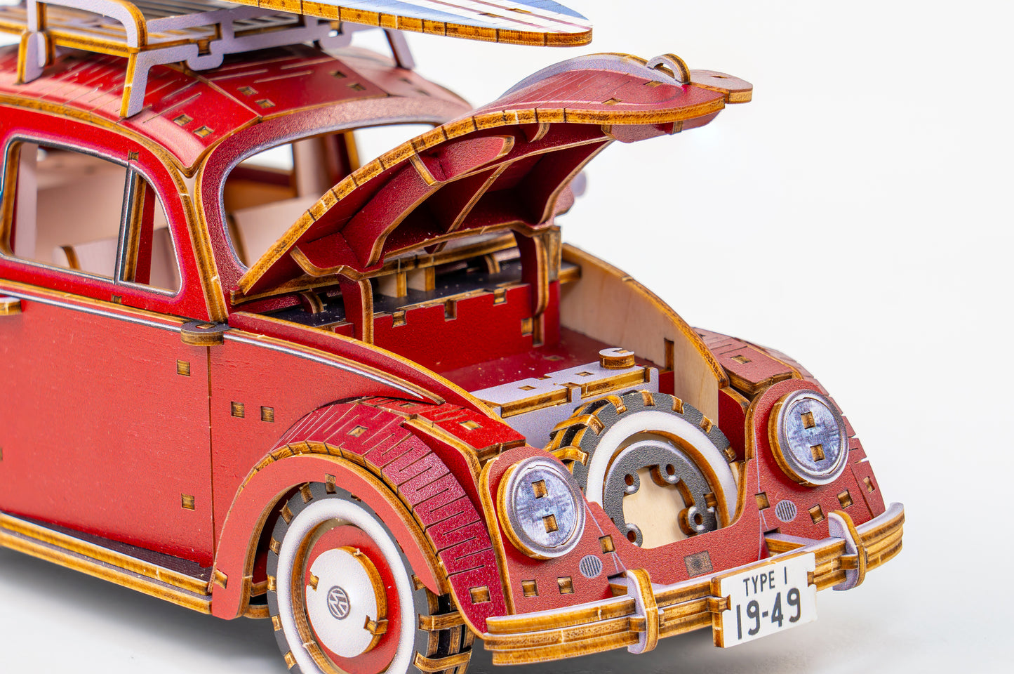 木製立体パズル VW1949年式 ビートル (タイプ1)