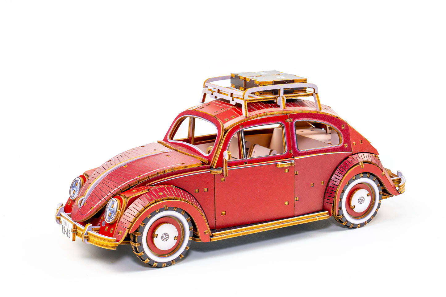 木製立体パズル VW1949年式 ビートル (タイプ1)