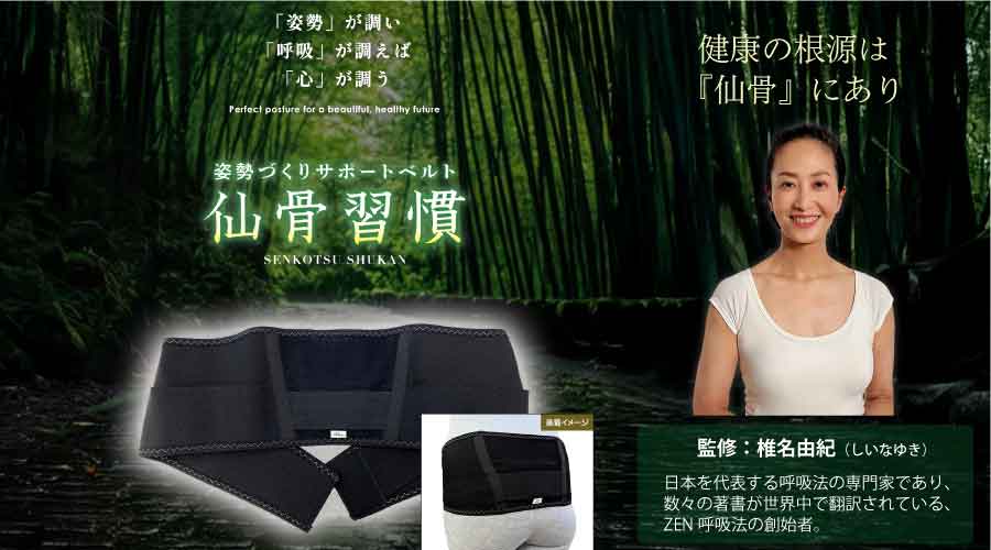 「仙骨習慣」健康ベルト